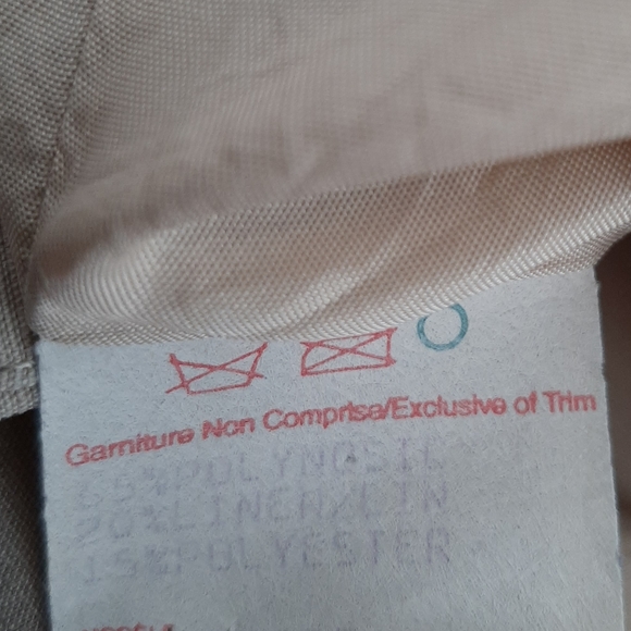 ๐4 for $20๐ CLEO Blazer Jacket Button Down Classic Cream Sz 16 P *Damaged* - Picture 12 of 12